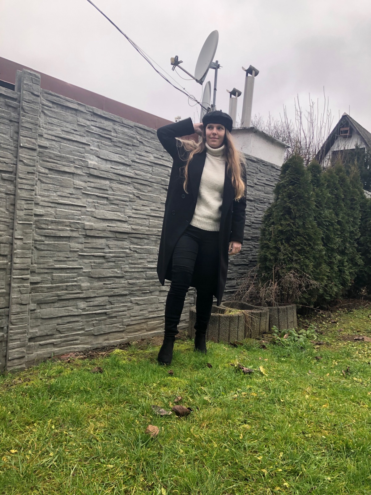 pull col roulé de H&M sur lea_outfits