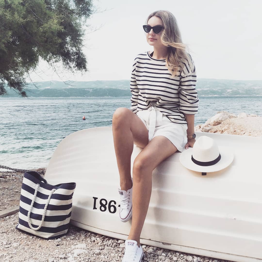 platform tennis converse chuck taylor all star de Bershka sur lunas_place sur SCANDALOOK