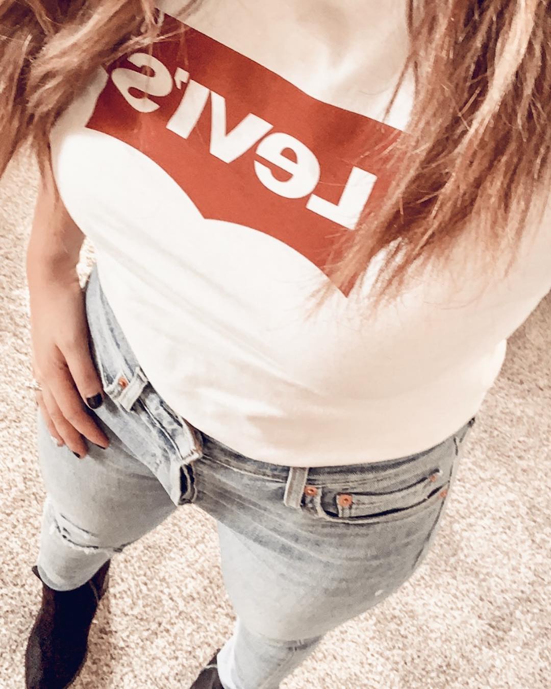 t-shirt levis blanc de Les Bourgeoises sur karrirobles sur SCANDALOOK