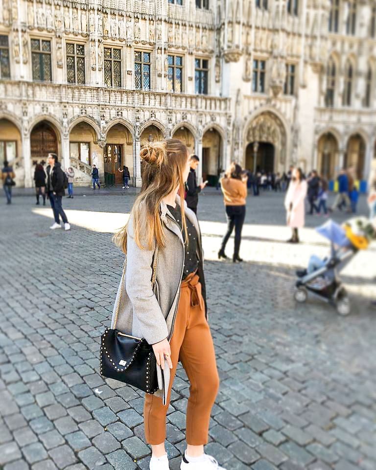 caramel pants de Les Bourgeoises sur goldonkee sur SCANDALOOK