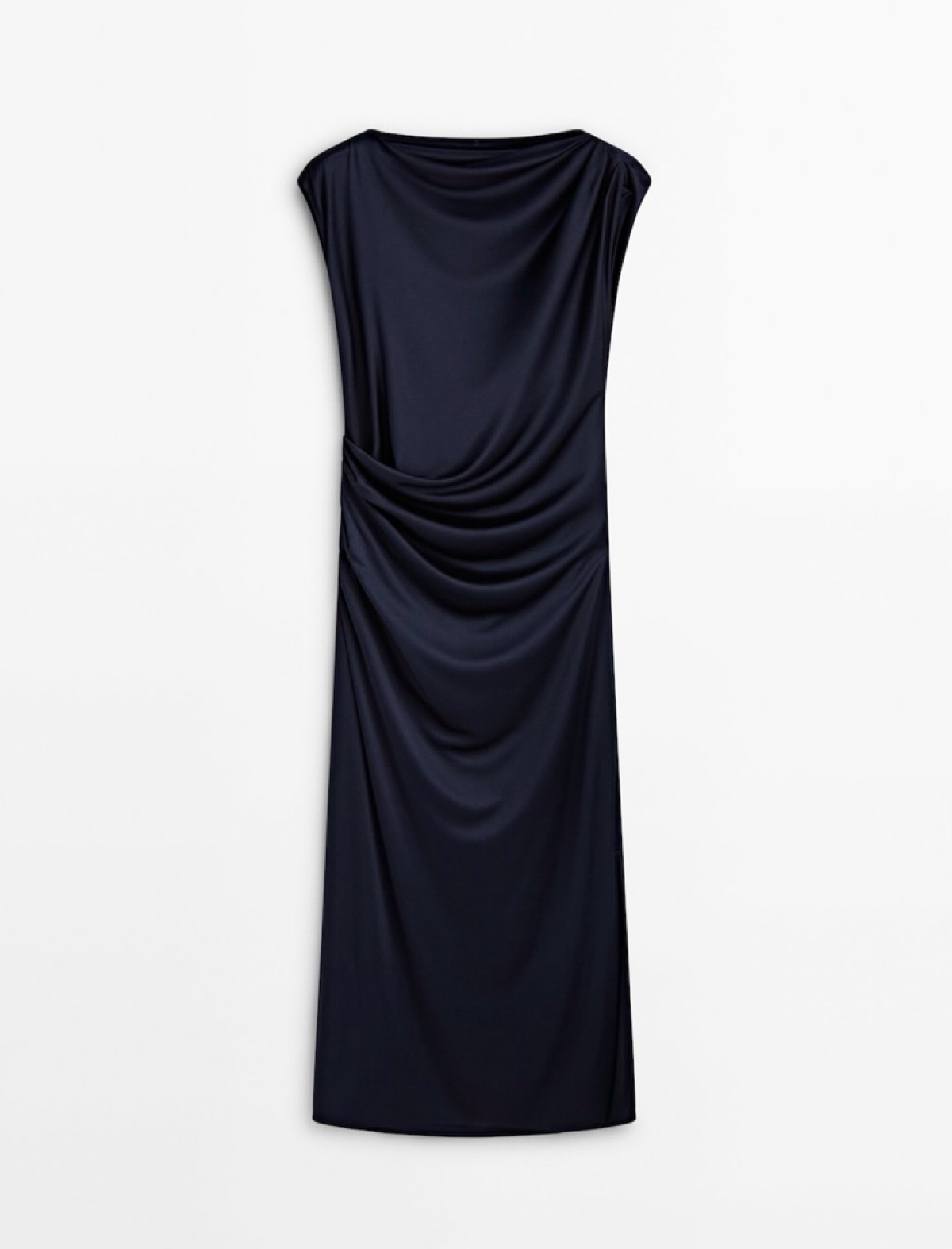 robe fluide froncée de Massimo Dutti sur Aline.blueyes