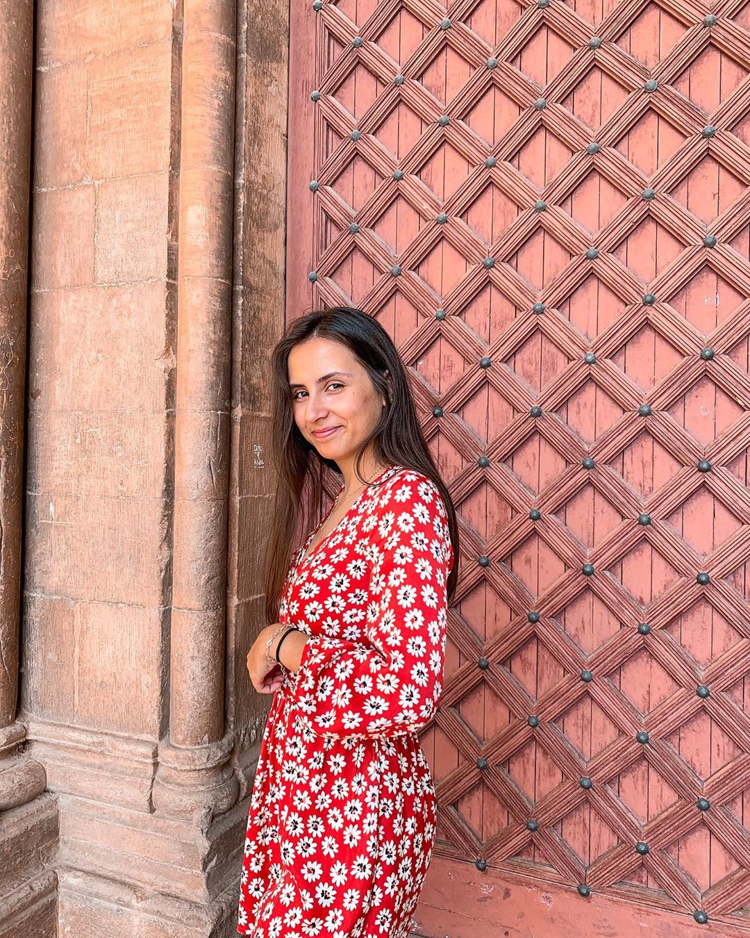 jumpsuit printed dress de Zara sur anablanchu sur SCANDALOOK