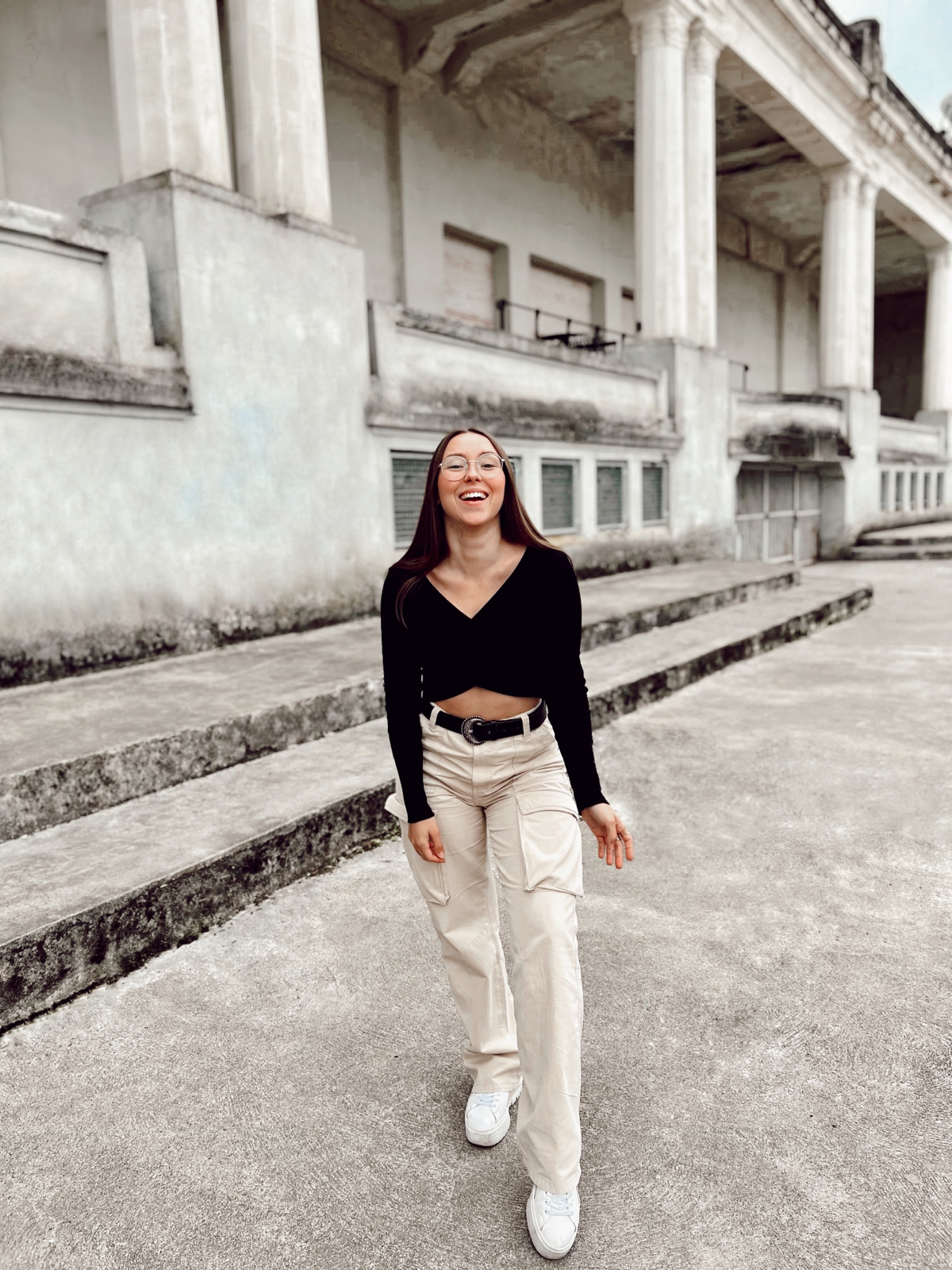 pull maille cropped cache-coeur de pull and bear sur colinewaltenier