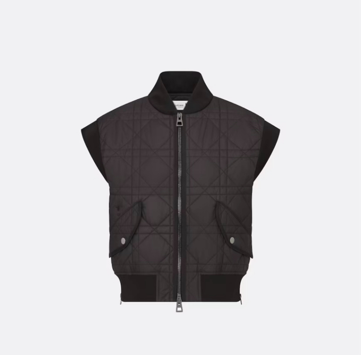 gilet macrocannage de Dior sur Aline.blueyes
