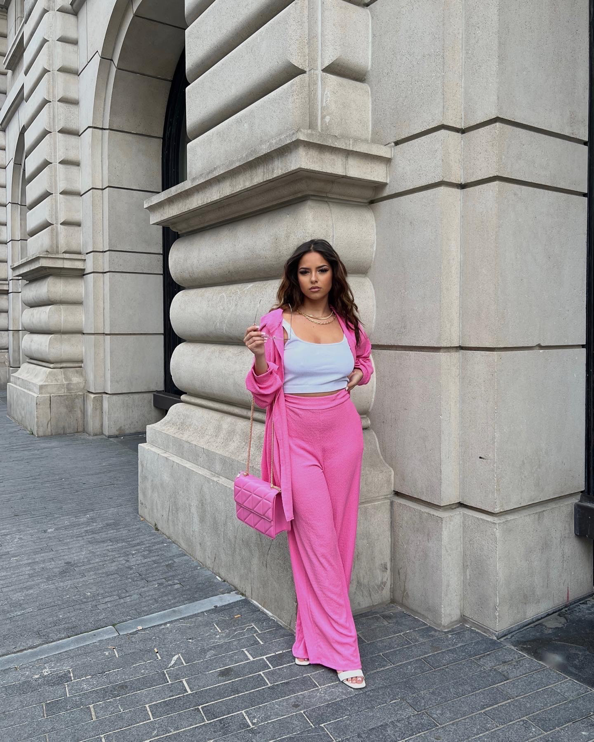 ensemble rose de elle m magasin sur haycette_