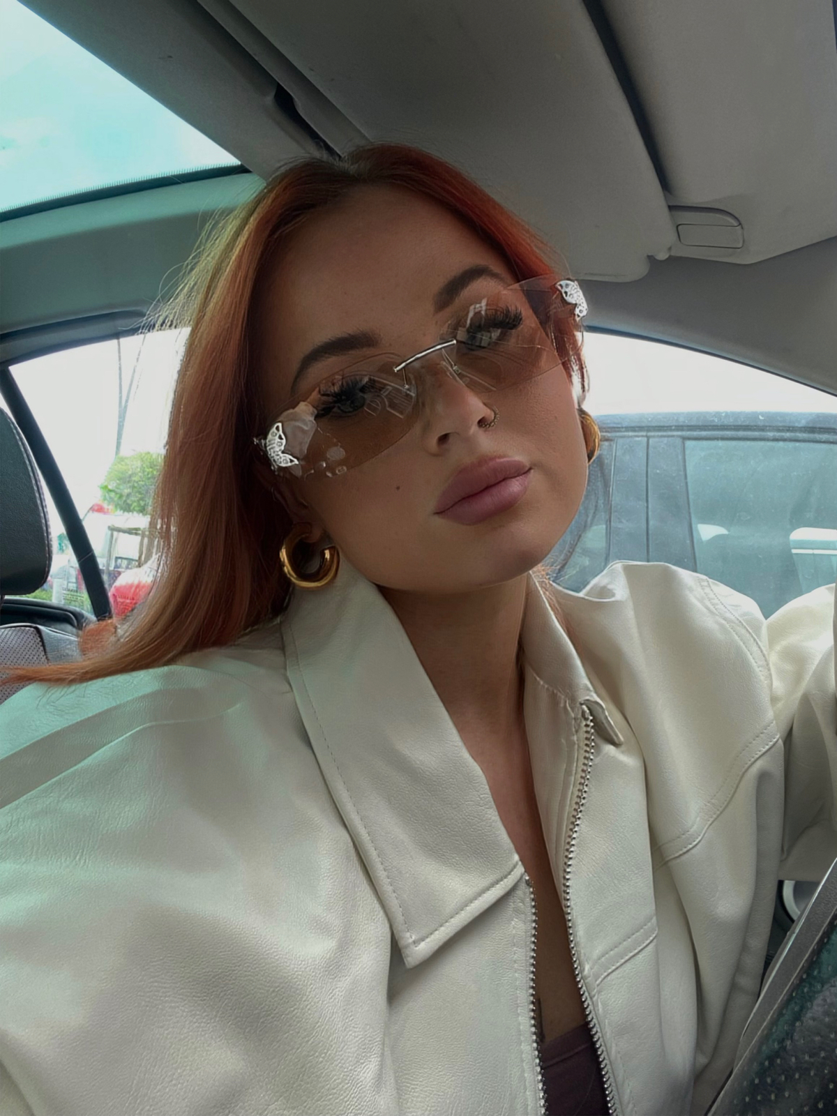 lunettes de soleil - beige clair - femme | h&m be de H&M sur Noemiekrysiuk